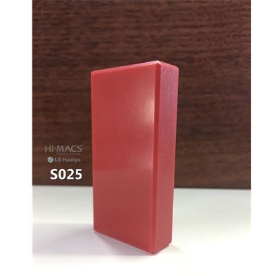 Đá bếp nhân tạo S025 Fiery Red