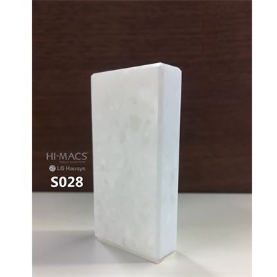 Đá bếp đơn sắc S028 Alpine White