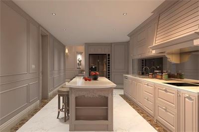 Thi công đá nhân tạo ốp bếp căn hộ cao cấp Keangnam